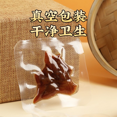广东梅州真庄开袋即食卤鸡皮熟食客家特产酱香鸡皮下酒菜零食