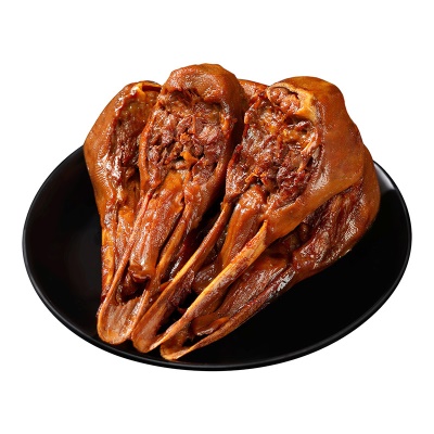 真庄广东梅州客家酱香麻辣鸭头鸭下巴熟食卤味追剧下酒鸭零食小吃
