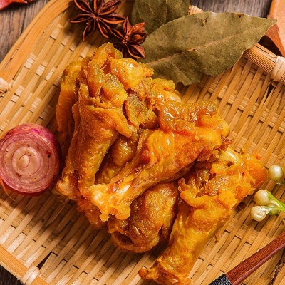 干香小鸡腿耐嚼盐焗风干烤制鸡翅根客家特产办公室美味零食下酒