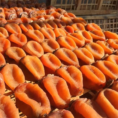 一件批发单个独立包装广西柿饼柿子饼核心产地源头厂家软糯圆吊饼