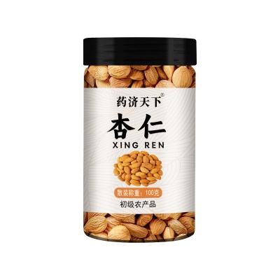 熟杏仁颗粒饱满原味大杏仁