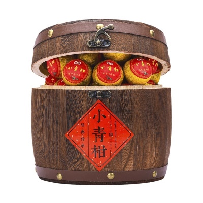 新会小青柑500g批发送礼盒云南熟普洱茶柑普茶新会熟茶叶小青柑