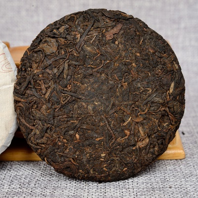 云南普洱茶 熟茶 100克/饼百龄金芽普洱熟饼 云南产地 发货