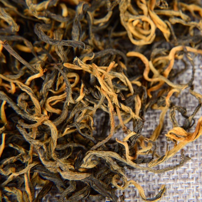 批发云南大树茶 凤庆滇红 茶叶 凤庆红茶一芽一叶曲条 功夫红茶