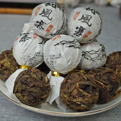 批发云南茶叶普洱茶生茶龙珠茶龙珠球生普龙珠普洱茶