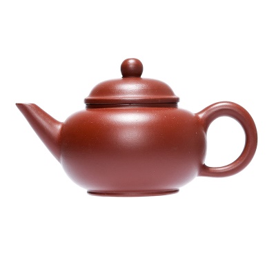 宜兴紫砂壶原矿手工大红袍水平壶大球孔出水泡茶一件代发