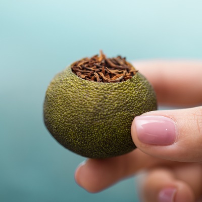 500g新会小青柑普洱茶陈皮柑普茶茶叶礼盒装宫廷桔橘熟茶散茶生晒