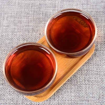云南七子饼 普洱茶 2006年勐海原料 357g布朗陈香  熟茶饼茶 熟普