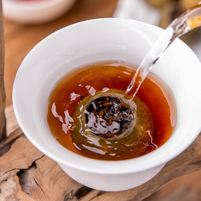 新会小青柑批发云南茶叶陈年普洱茶勐海古树茶熟普小泡袋装礼品茶