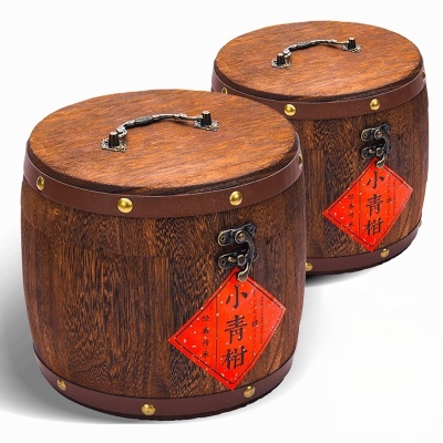 新会小青柑500g批发送礼盒云南熟普洱茶柑普茶新会熟茶叶小青柑