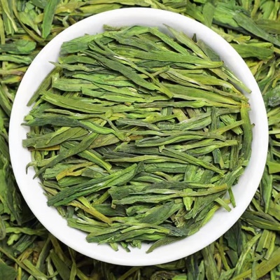龙井茶新茶明前绿茶茶叶高档陶瓷罐礼品过节送礼盒装250g商务