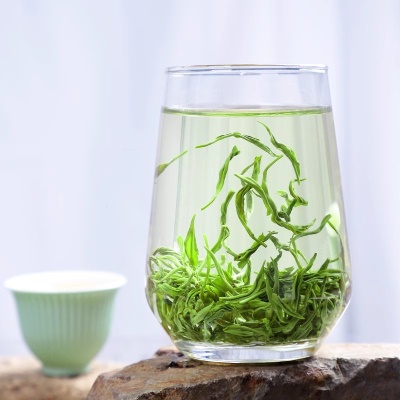 新茶茶叶毛尖绿茶春茶明前嫩芽雀舌浓香型散装罐装一件代发