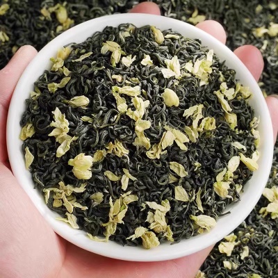 2025新茶茉莉花茶横县茉莉飘雪茶绿茶碧螺春散装口粮茶批发茶叶