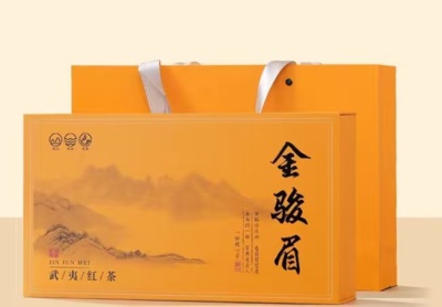 武夷山红茶金骏眉高档茶叶礼品礼盒装网红直播带货岩茶叶