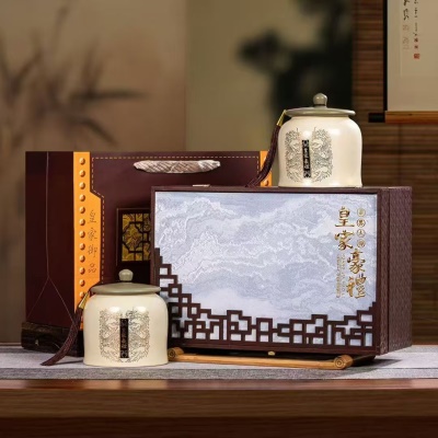 正宗茉莉花茶新茶浓香型茉莉绿茶高档茶叶礼盒装送礼中秋礼品团购