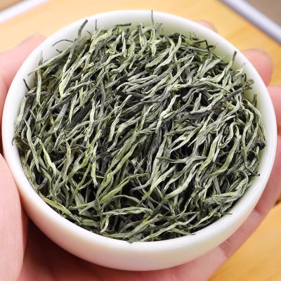 新茶茶叶毛尖绿茶春茶明前嫩芽雀舌浓香型散装罐装一件代发