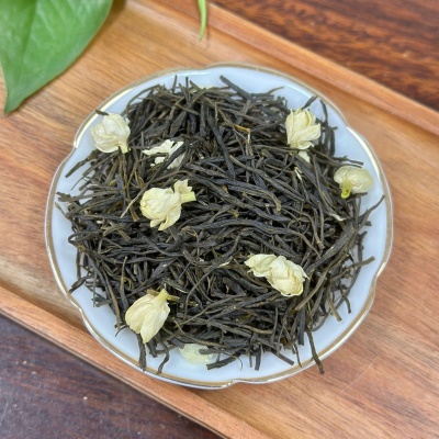 绿茶茉莉花茶茉莉松针黑美人茶叶口粮茶自己喝清火清香去火