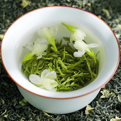 新茶横县茉莉花茶茉莉飘雪茶叶绿茶毛峰碧螺春散装批发怡品缘