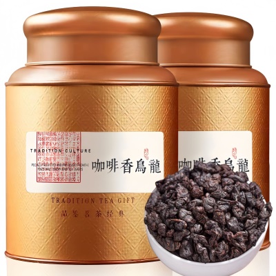 福建乌龙茶炭焙乌龙办公室用茶油切茶咖啡香乌龙冷泡茶罐装
