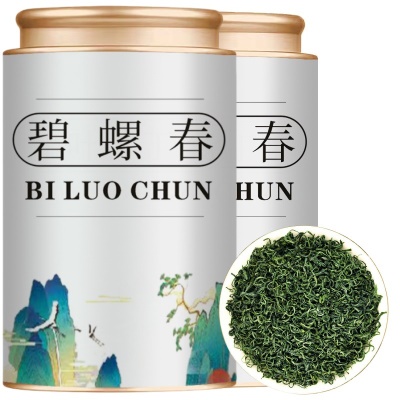 明前碧螺春炒茶叶送礼自己喝浓香型嫩芽高山口粮茶明前特级