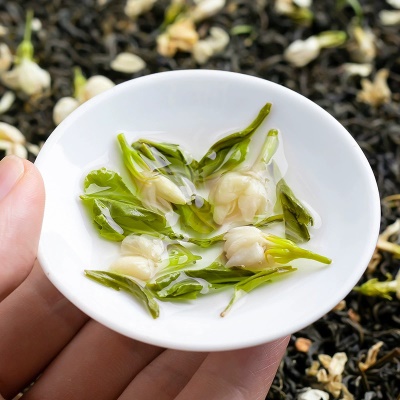 新茶茉莉花茶浓香小白豪春茶花草茶叶办公室一件代发清热