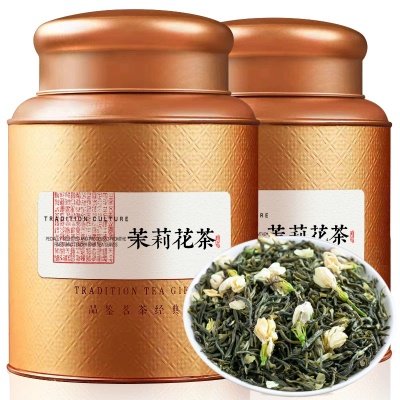 新茶茉莉花茶浓香小白豪春茶花草茶叶办公室一件代发清热