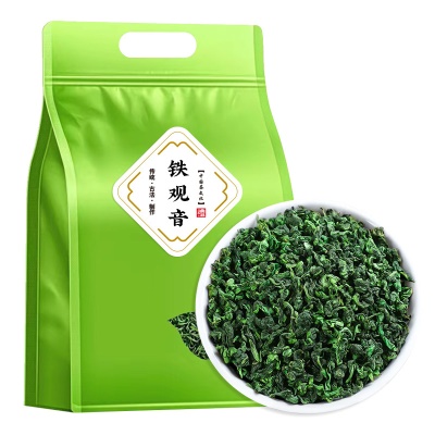 新茶特级安溪铁观音浓香型高山兰花香乌龙茶叶春袋装一件代发