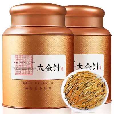 滇红大金针正宗云南凤庆金芽红茶茶叶自己喝散装罐装批发