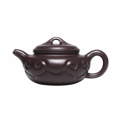 宜兴手工紫砂壶仿古如意家藏老紫泥养生泡茶壶功夫茶具