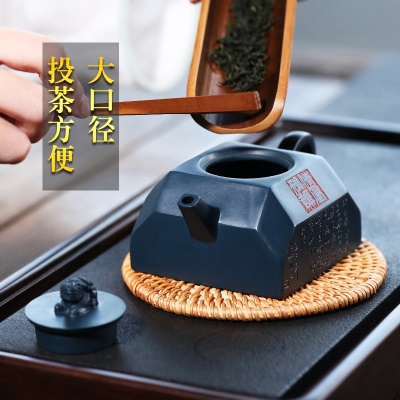 宜兴全手工李卢春 精品之作珍藏天青泥三秒速干出水暴爽止水立停